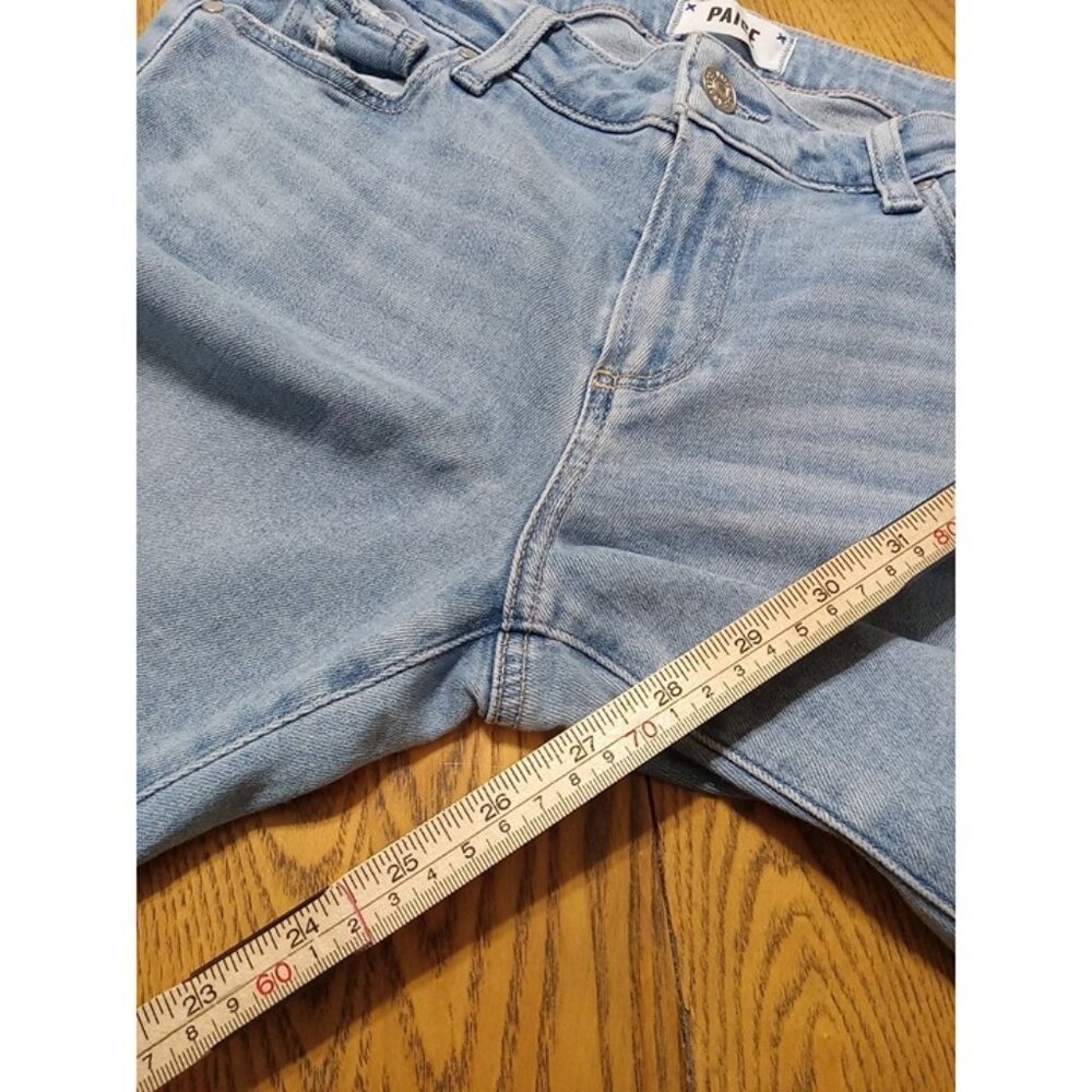 PAIGE Womens Jeans 26 BLUE BRIGITTE Preowned Work Casual Summer Spring Winter - Picture 5 of 11